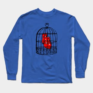 Caged heart Long Sleeve T-Shirt